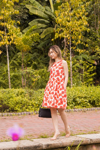 Sleeveless A-line Skater Dress