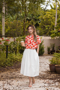 Panelled Skirt