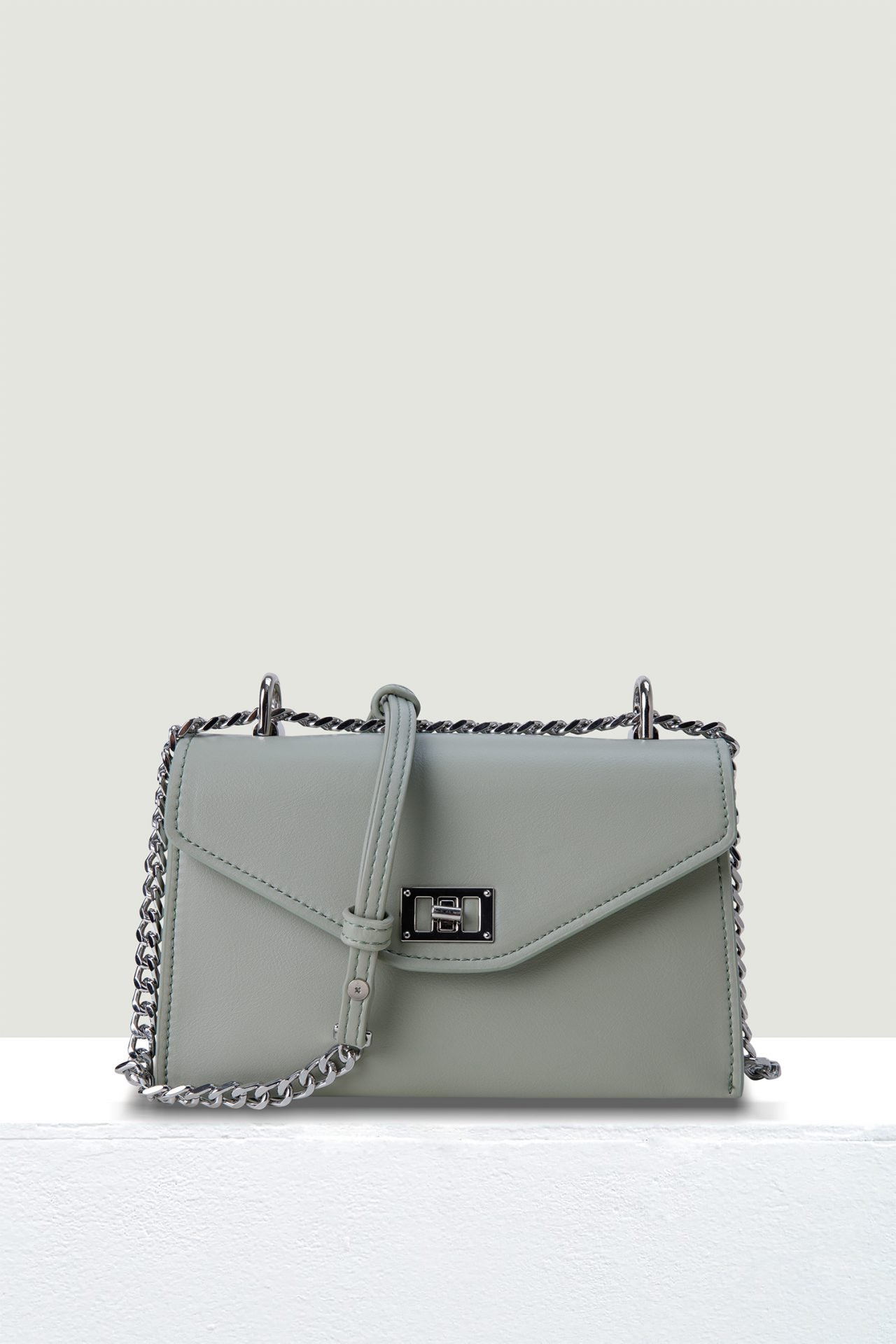 Crossbody Chain Bag - Green