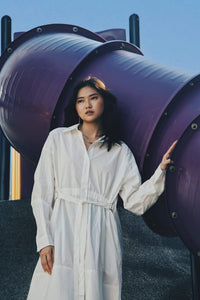 Oversized Shirt Dress