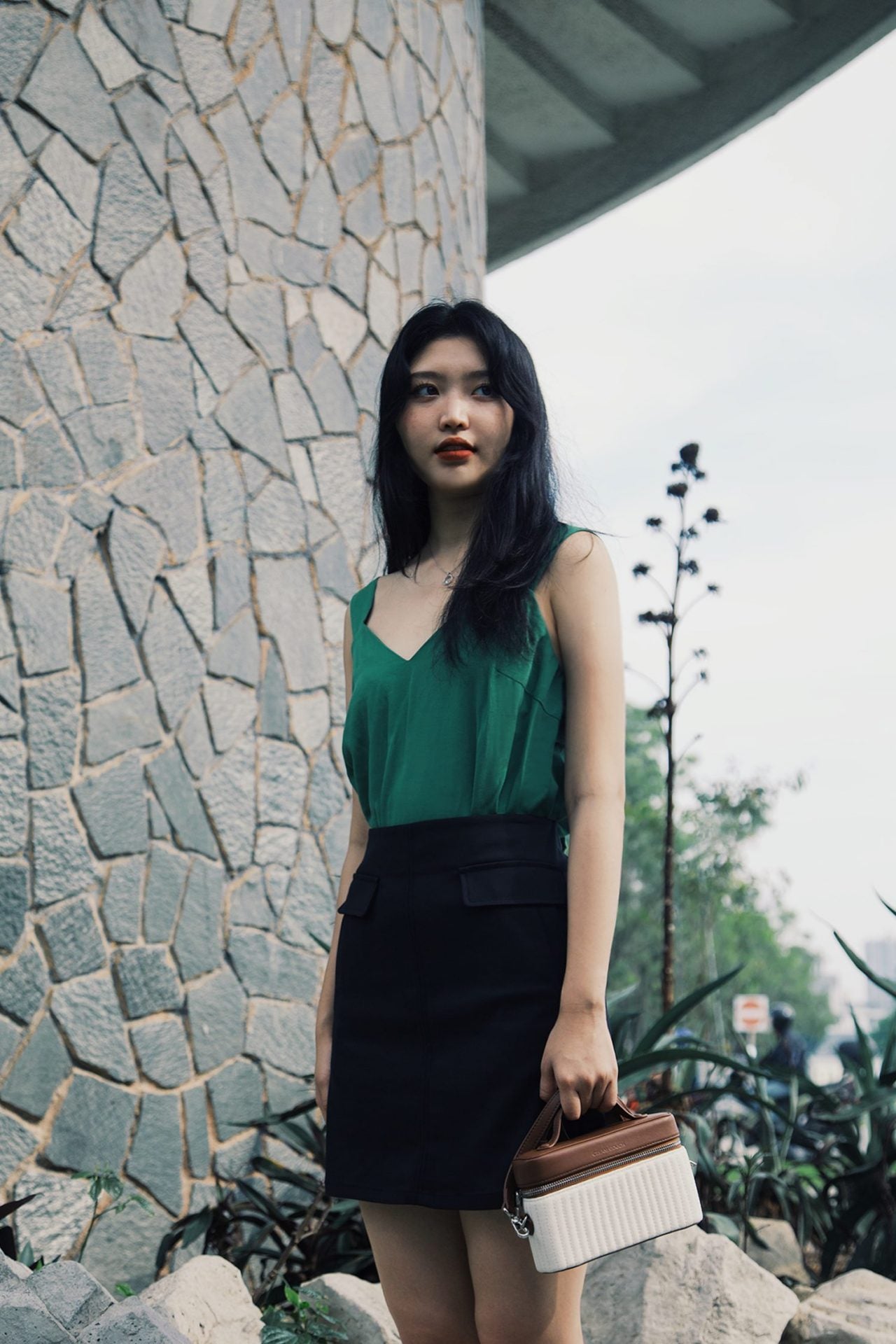 A-Line Flap Skirt