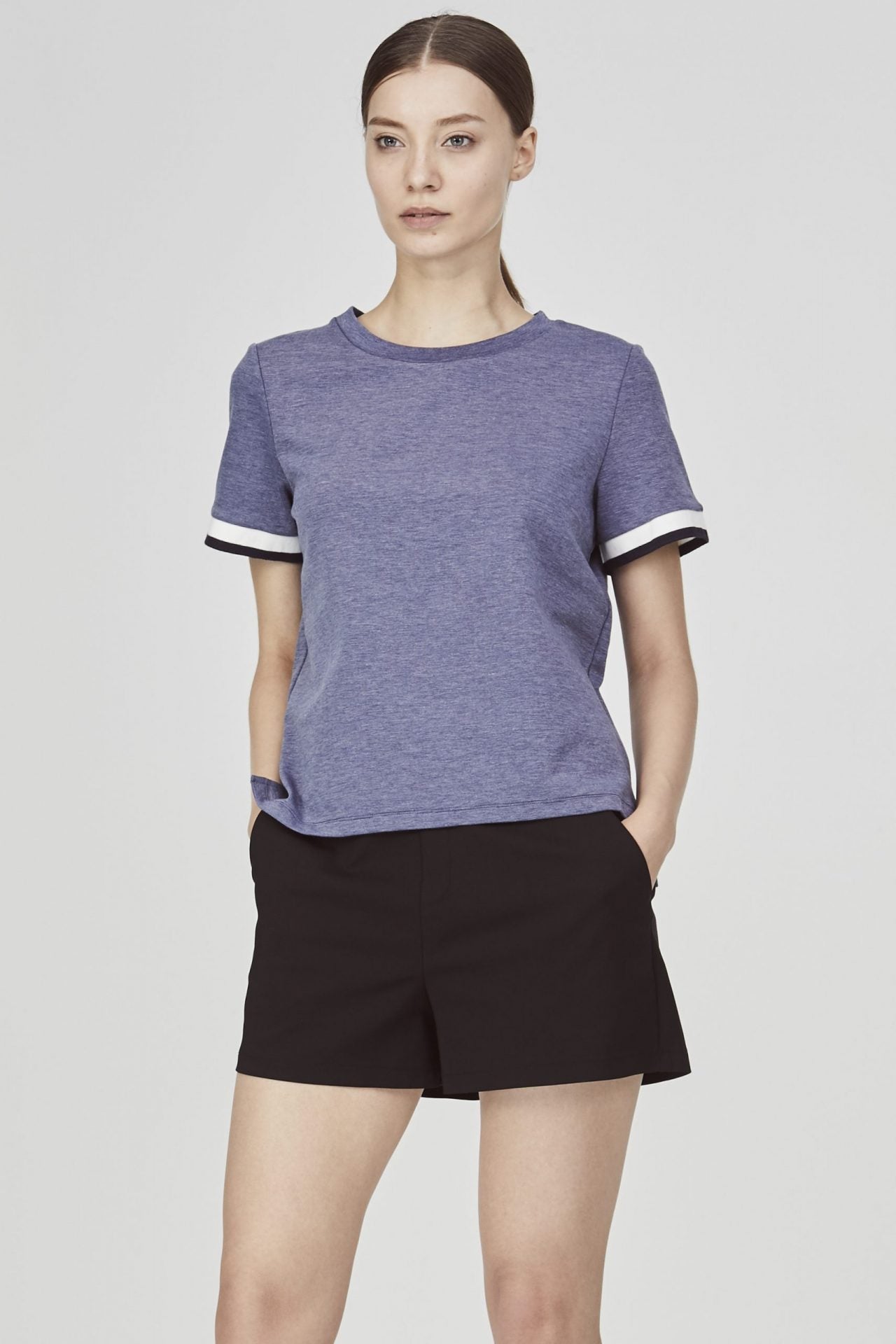 Paneled Sleeves Top