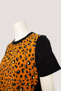 Contrast Print Tee