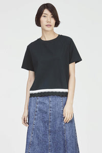 Ribbed Hem Top