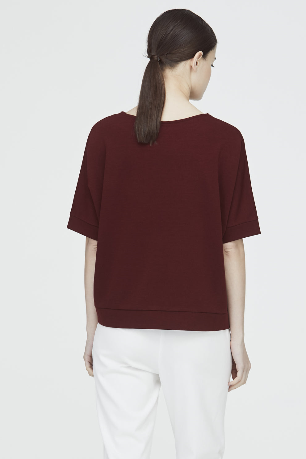 Conrast Fabric Tee