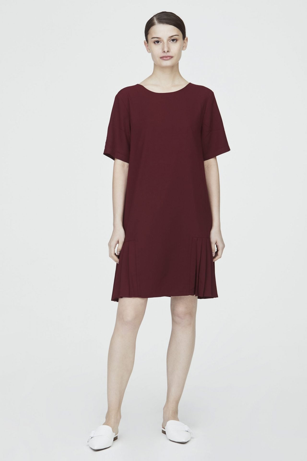 Bottom Pleated Dress