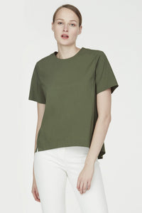 Back Button Detailed Blouse