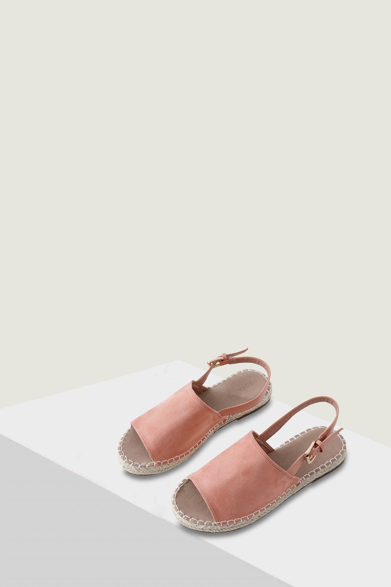 Thick Strap Slingback Sandals