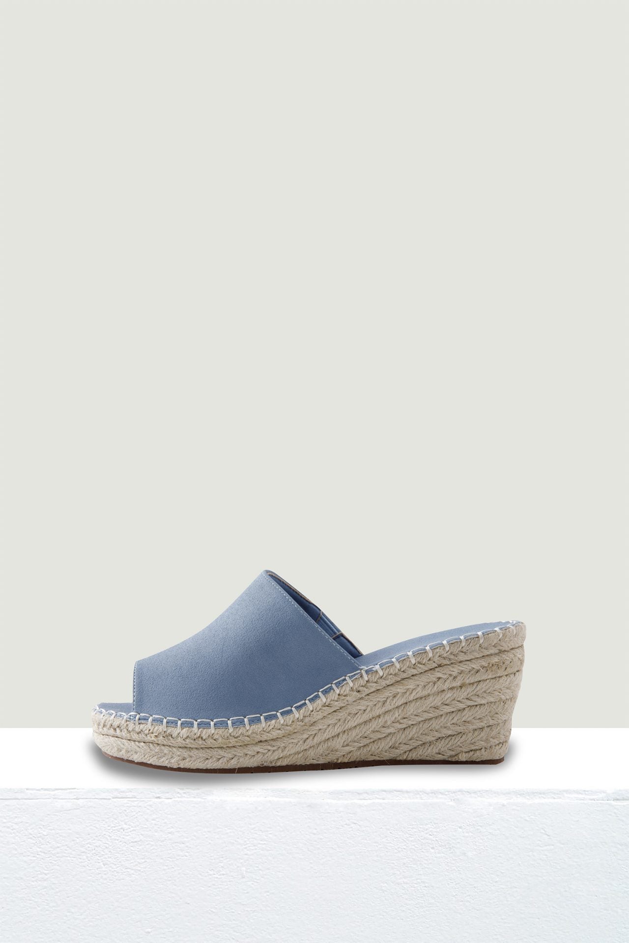 Thick Strap Wedge Sandals