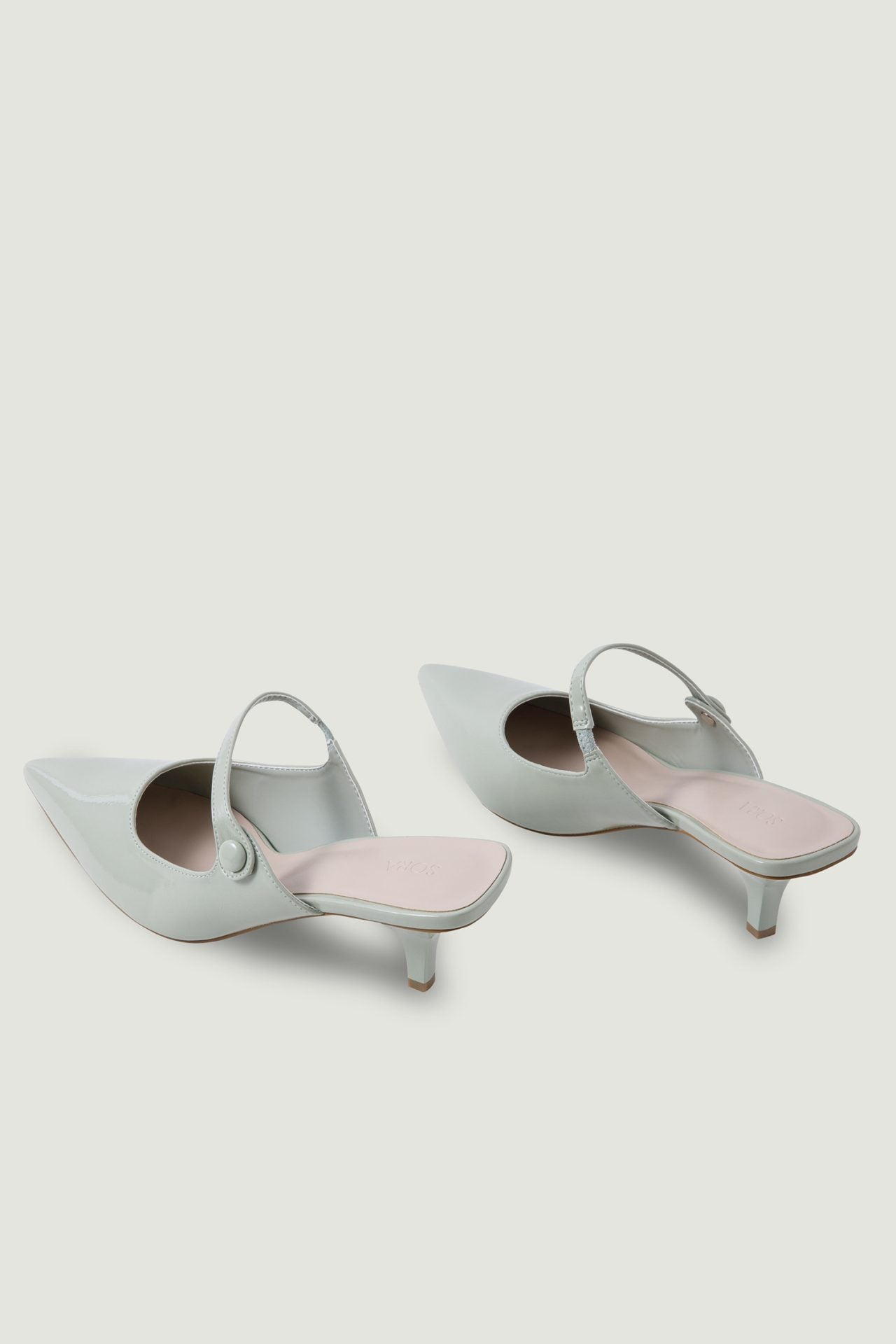 Pointed Heels Mules