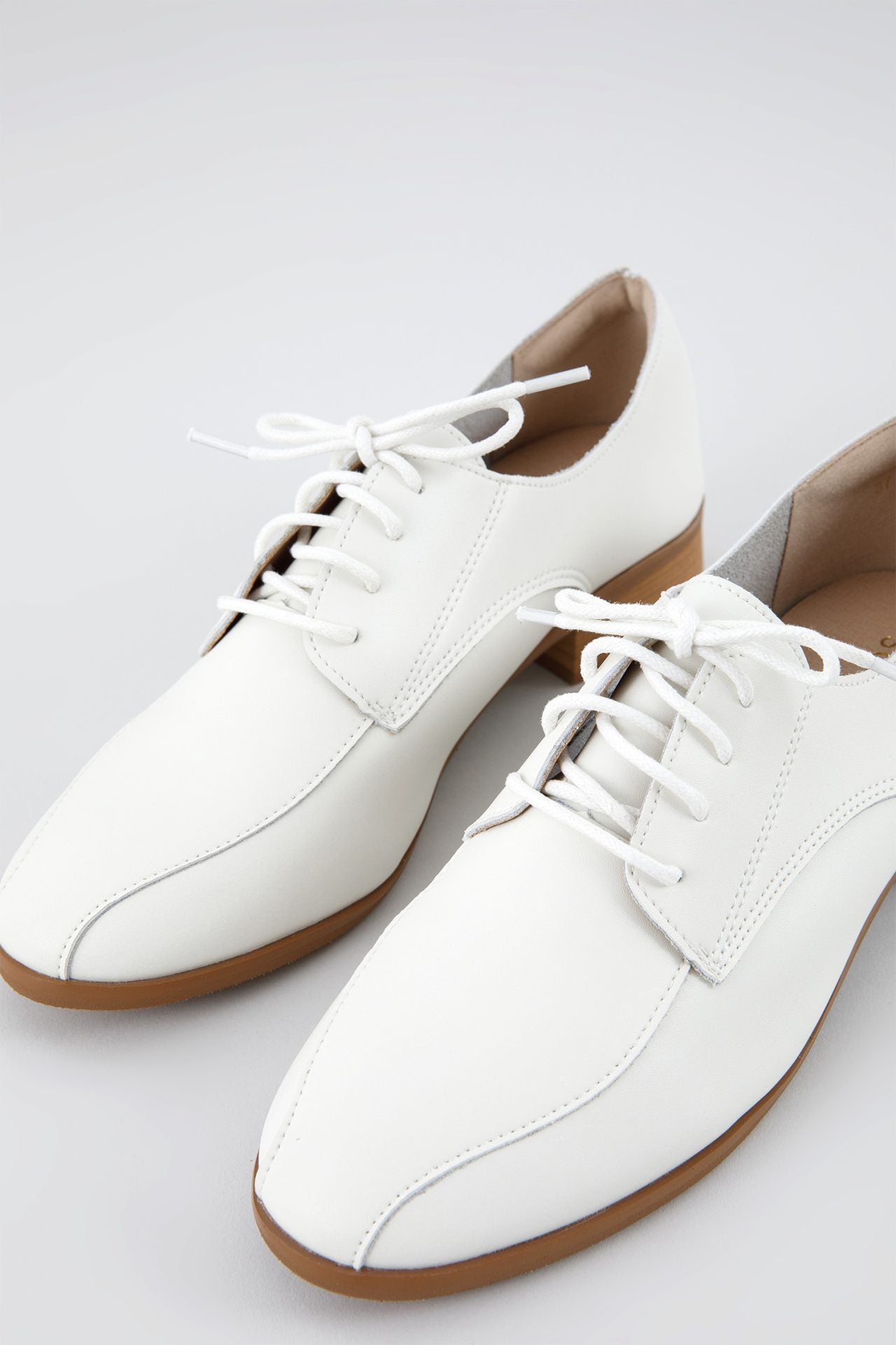 Lace Up Covered Shoes