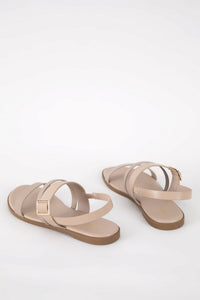 Triple Strap Sandals