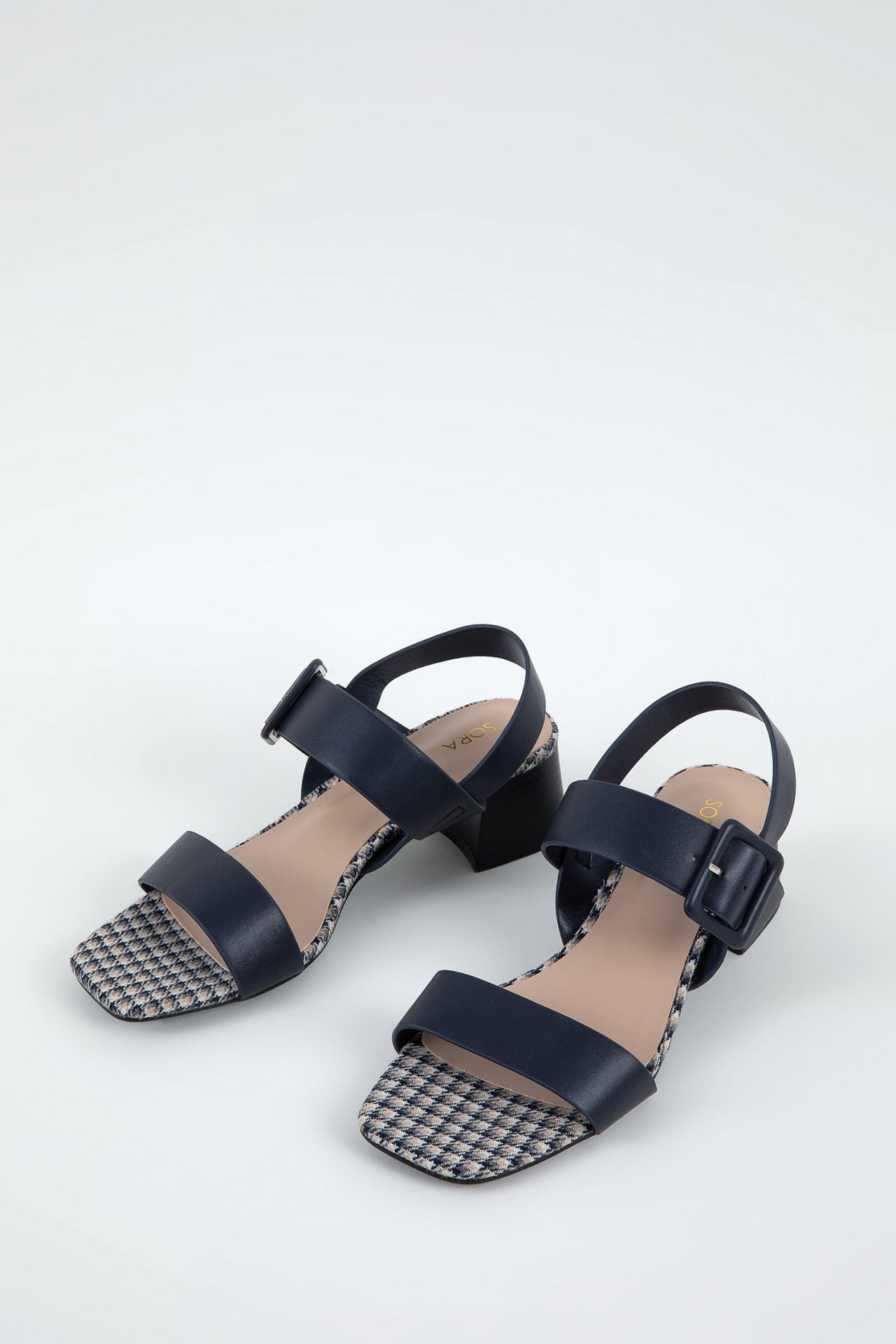 plaid navy