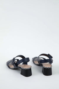 Plaid Print Heels