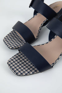 Plaid Print Heels