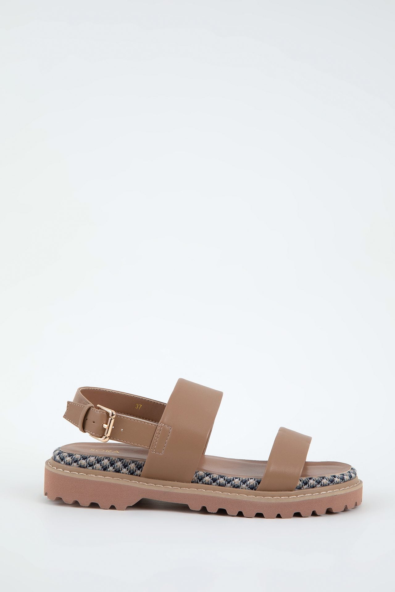 Double Strap Slingback Platform Sandals