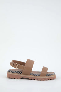 Double Strap Slingback Platform Sandals