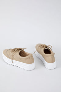 Lace Up Platform Shoes