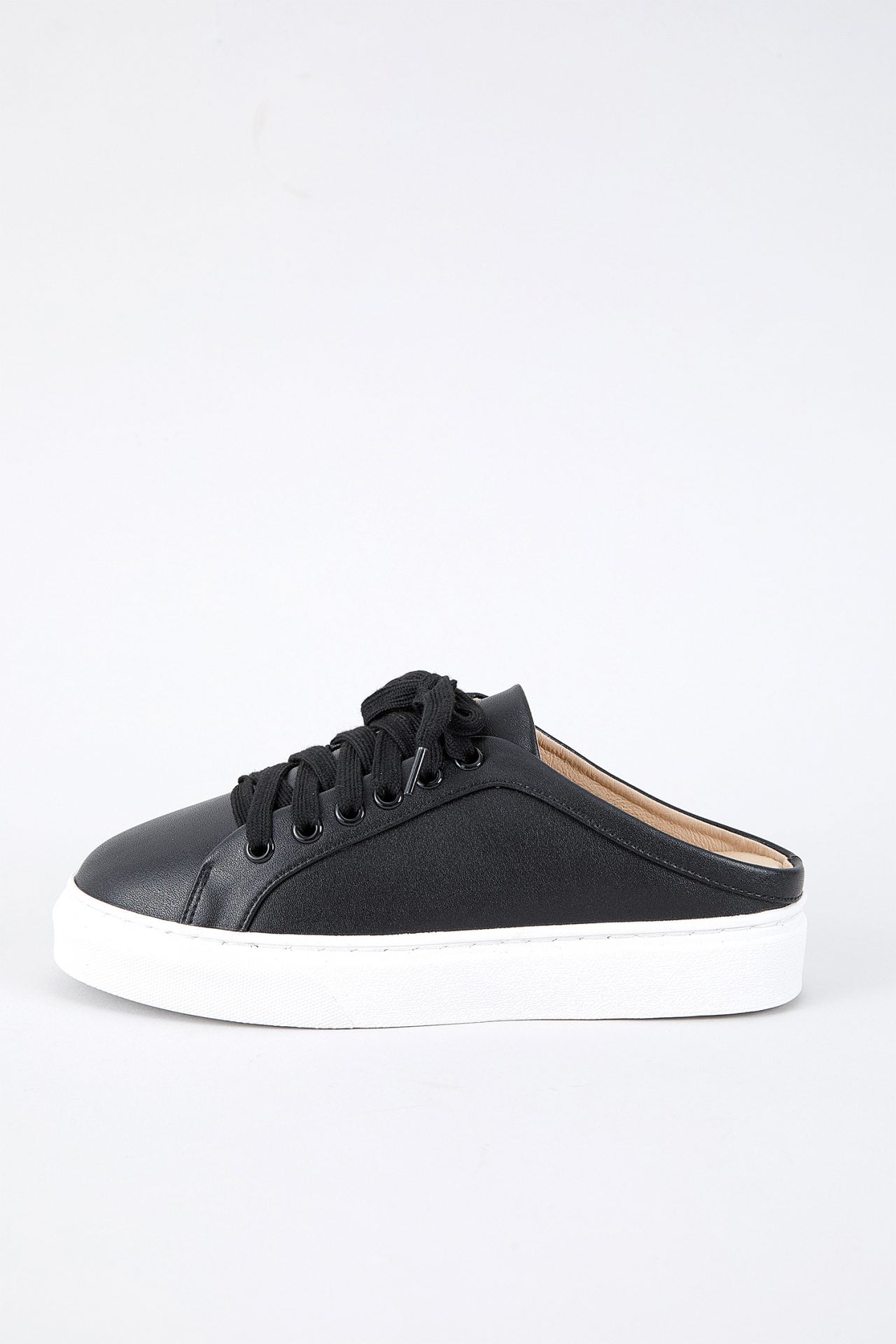 Lace Up Sneakers Mules