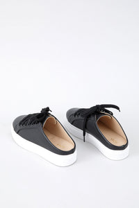 Lace Up Sneakers Mules