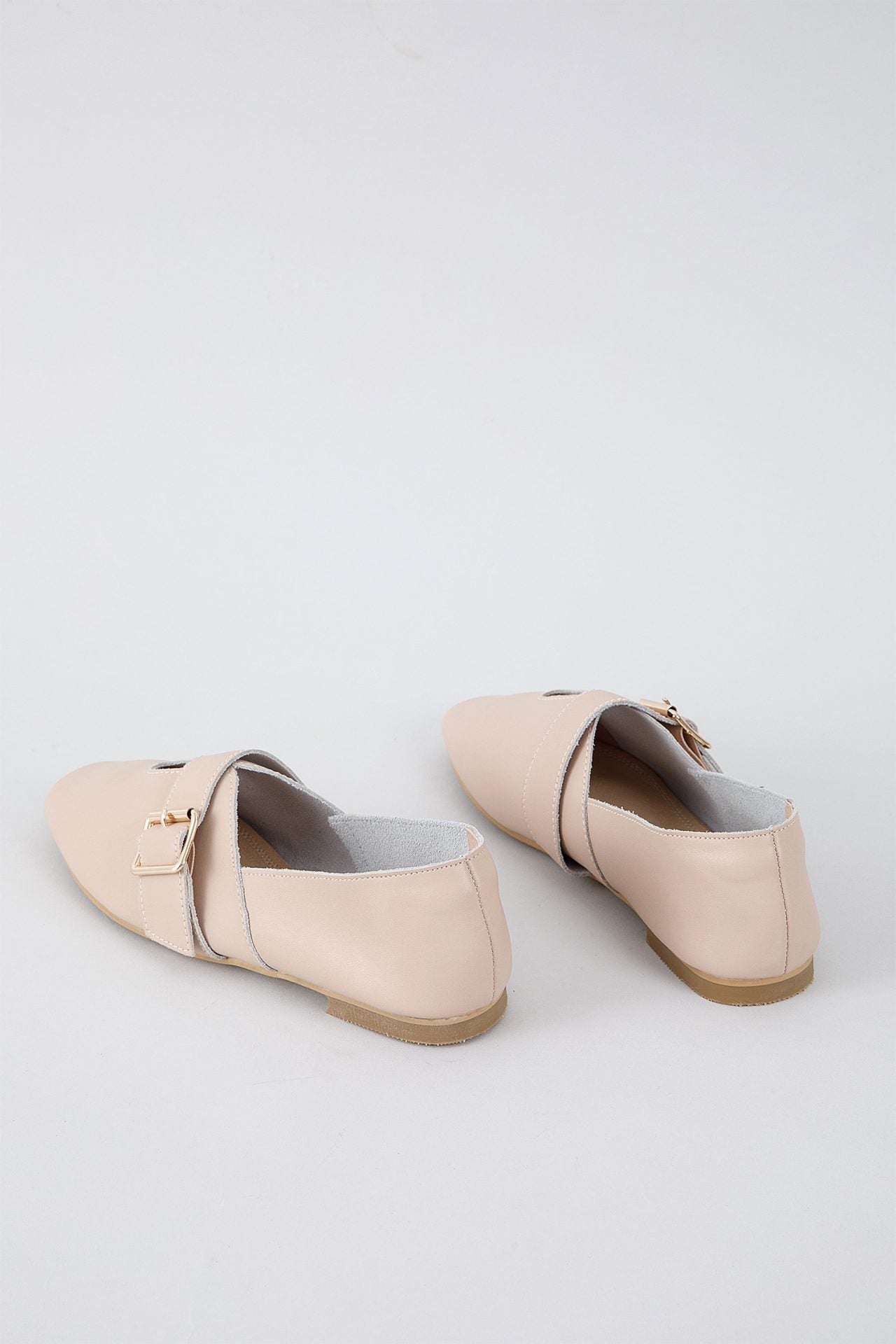Buckle Detail Loafers