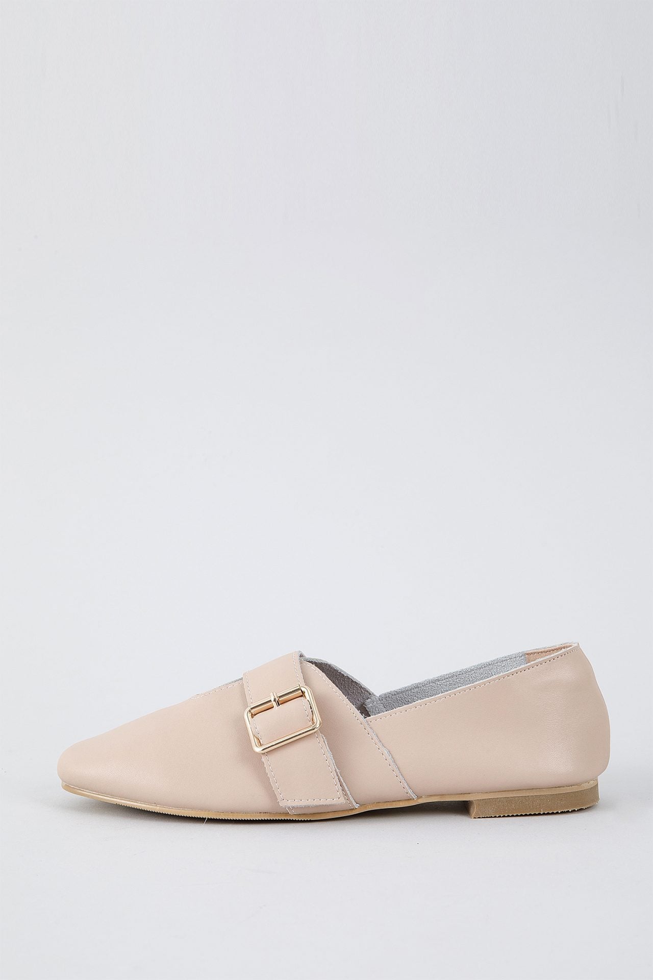 Buckle Detail Loafers