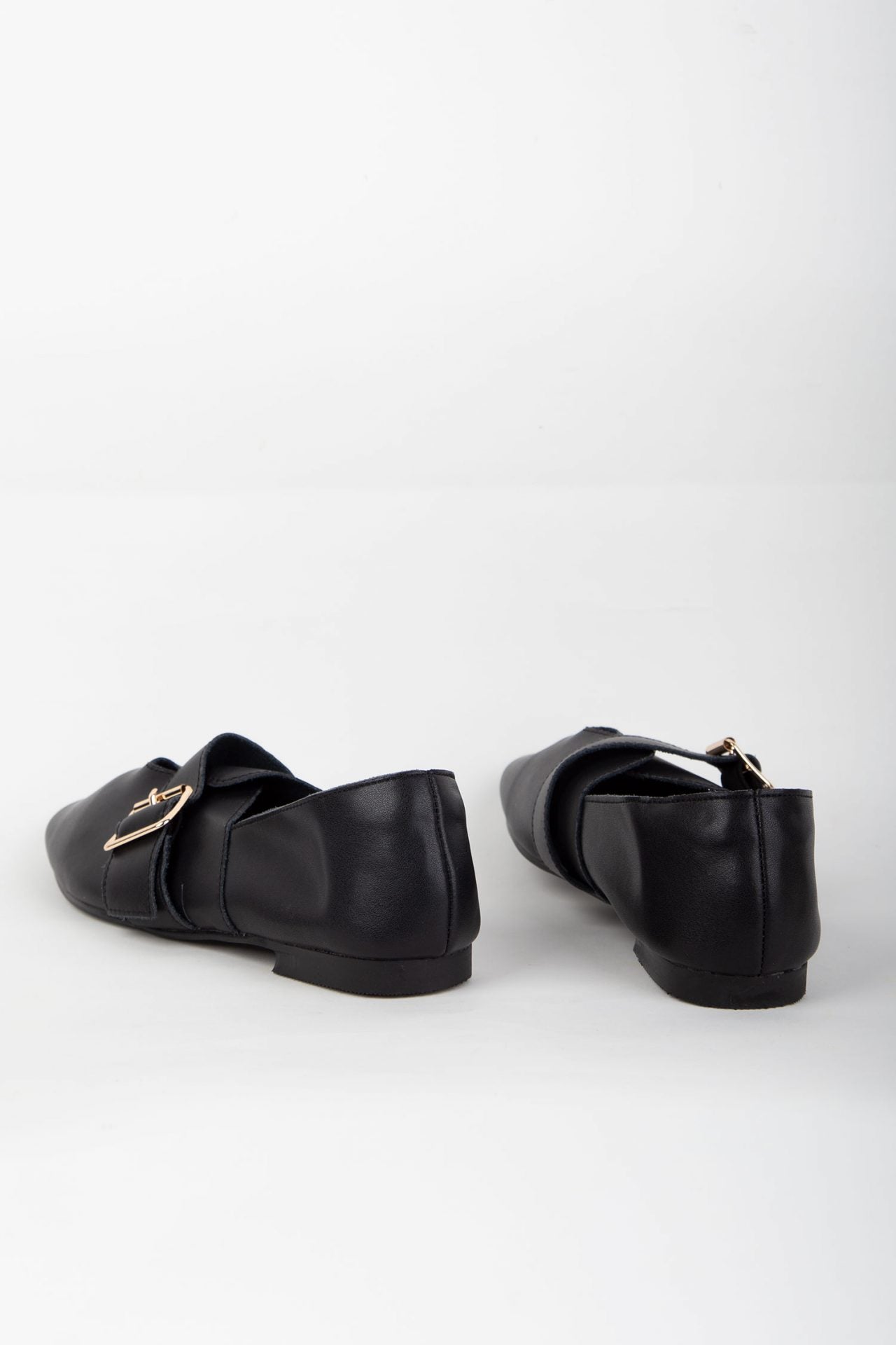 Buckle Detail Loafers