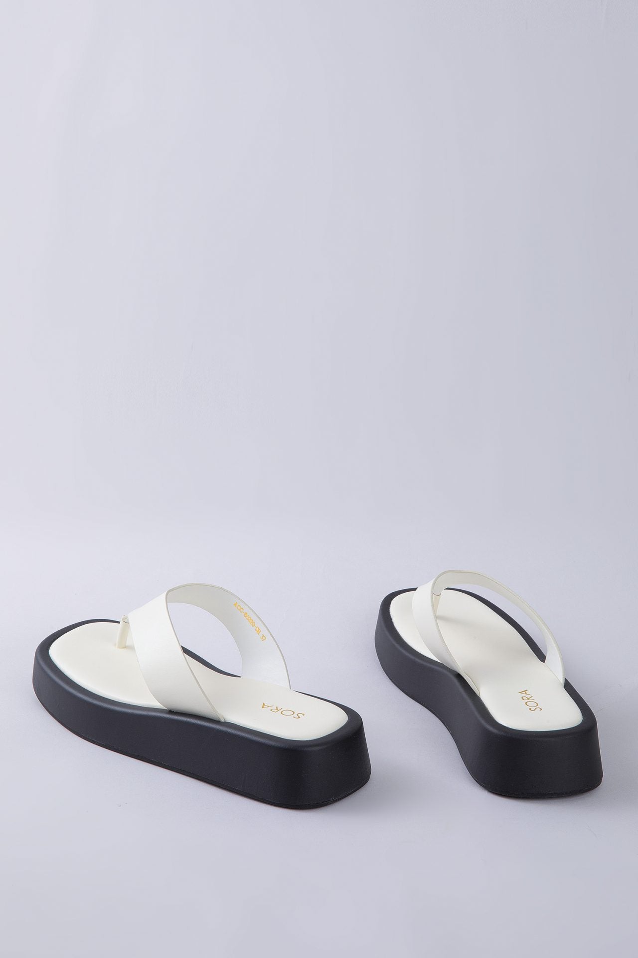 Open Toe Thong Platform Sandals