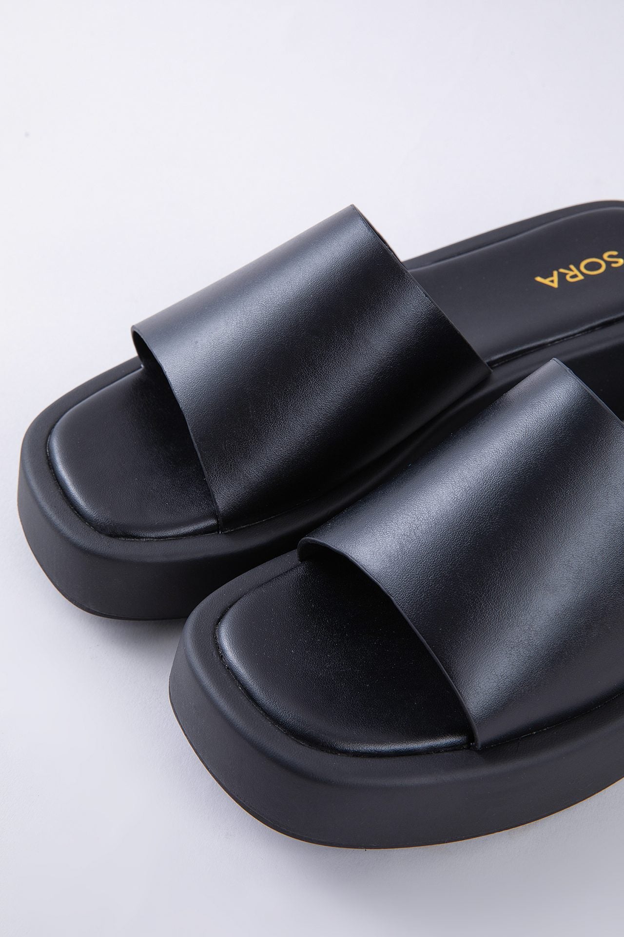 Basic Open Toe Platform Sandals
