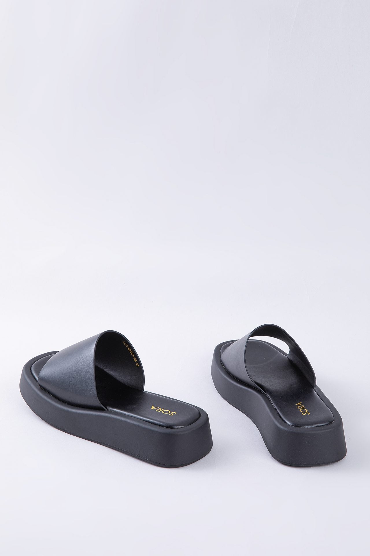 Basic Open Toe Platform Sandals