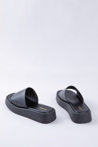 Basic Open Toe Platform Sandals