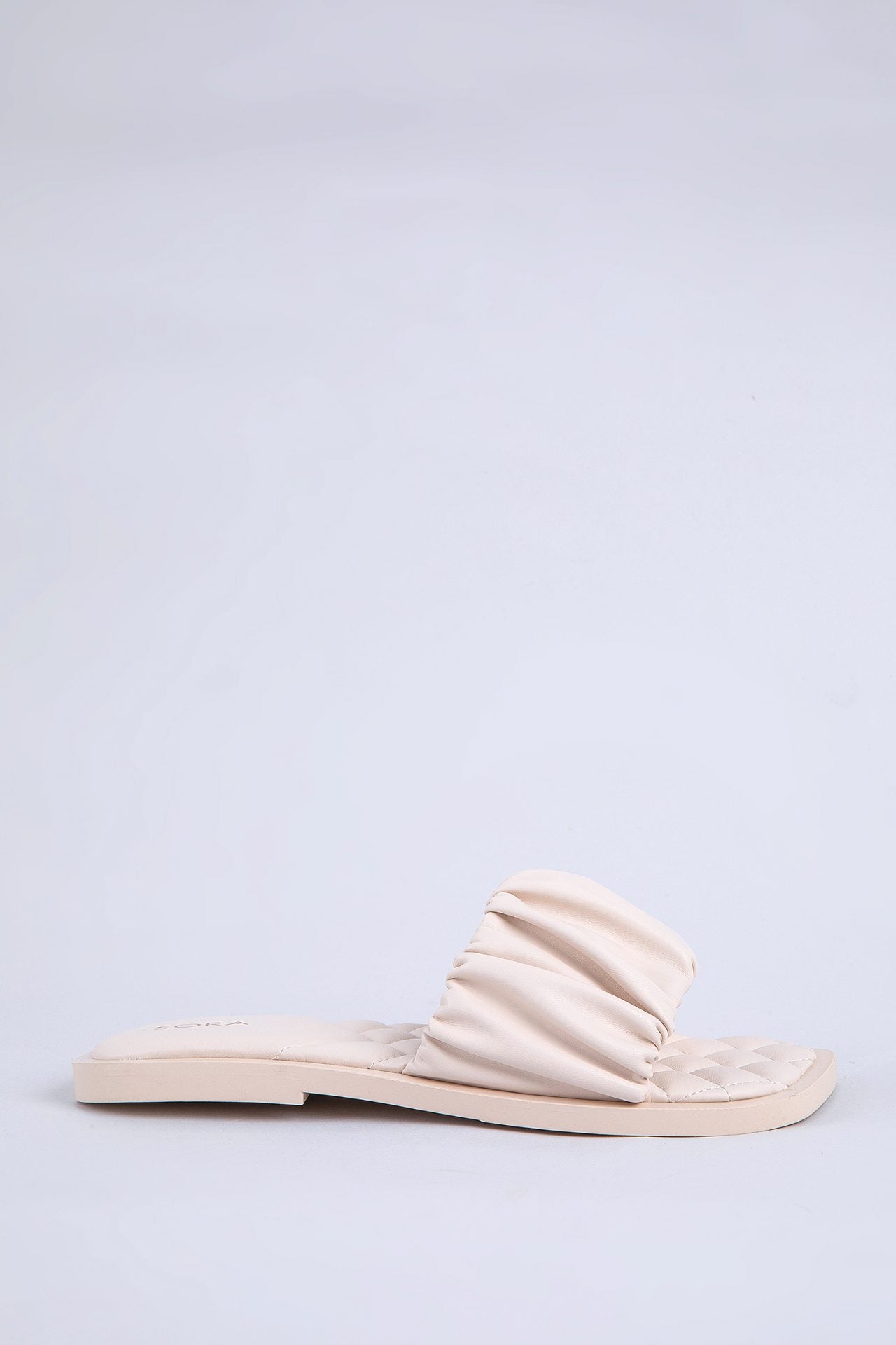 Square Toe Puffy Sandals