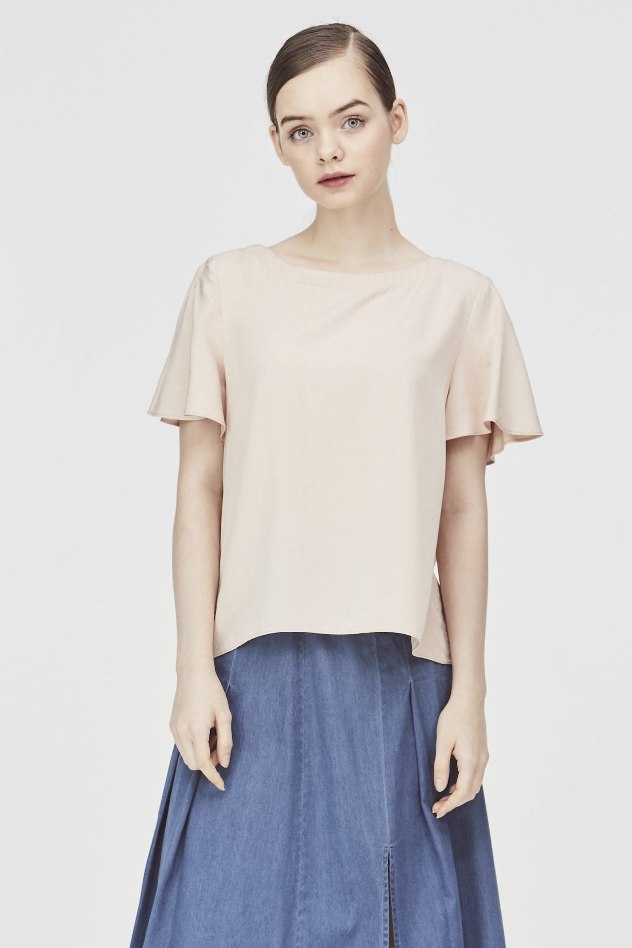 Flared Sleeves Blouse