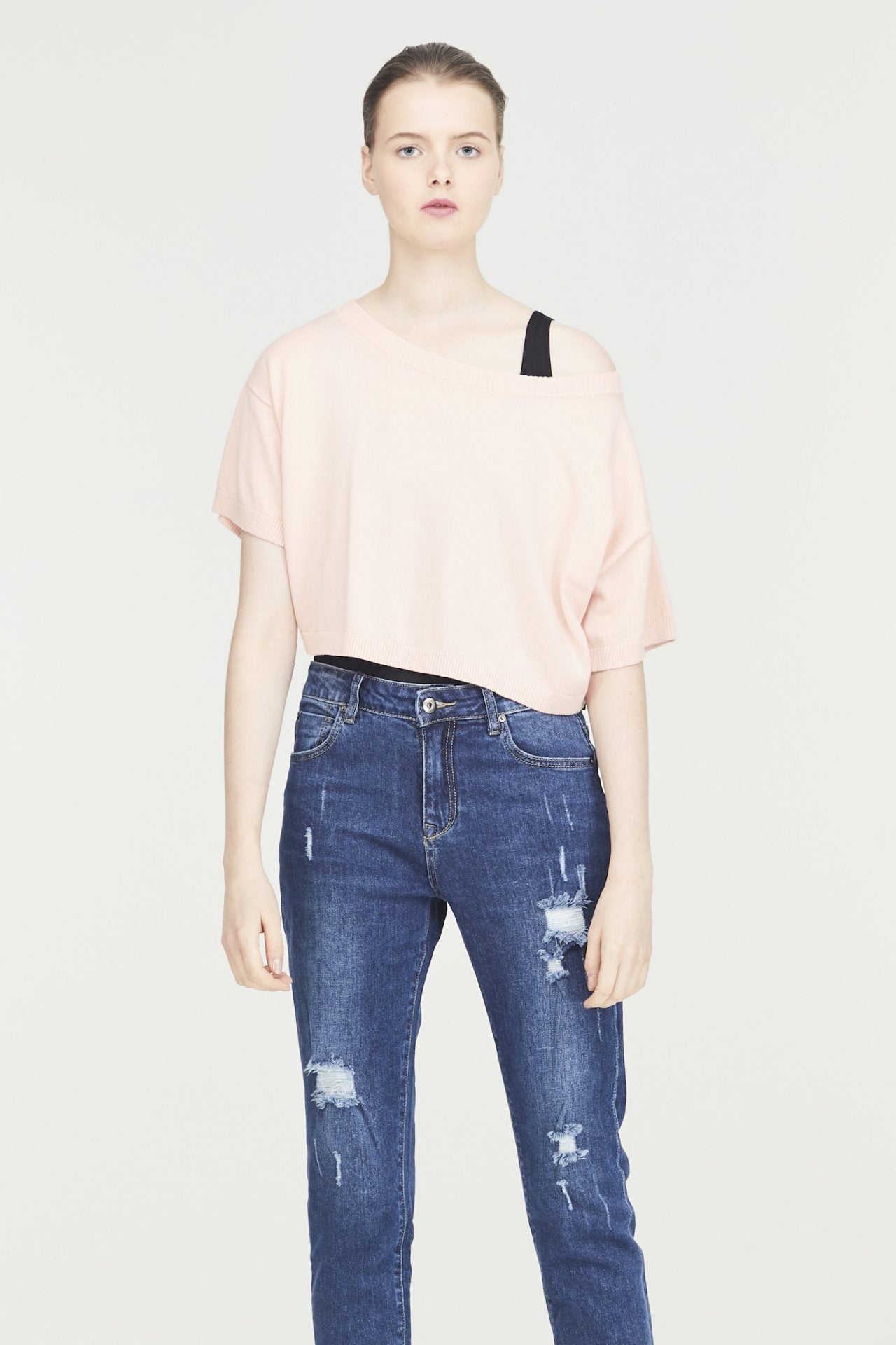 Two-Piece Knit Top