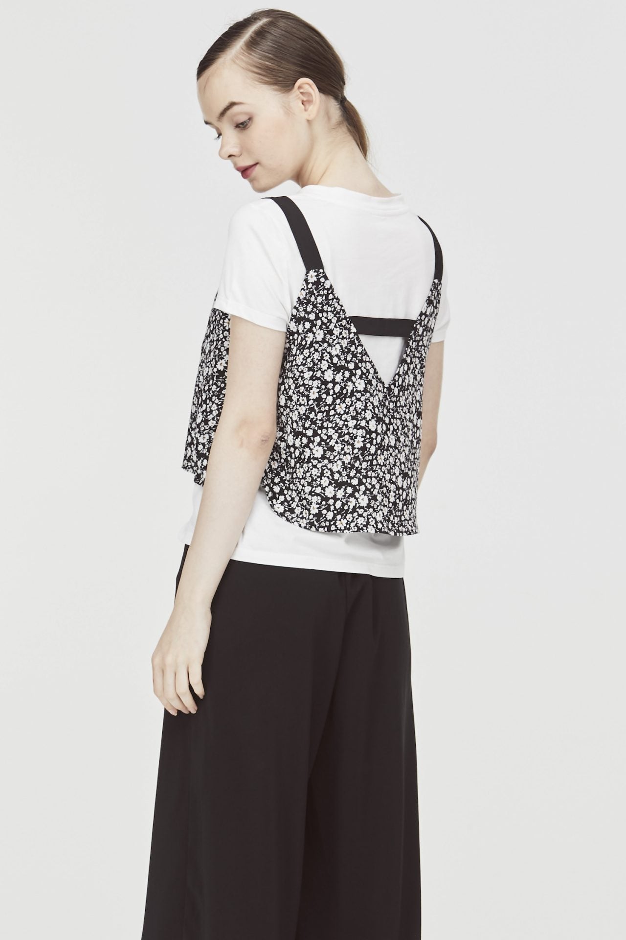 Floral Strappy Tank Top
