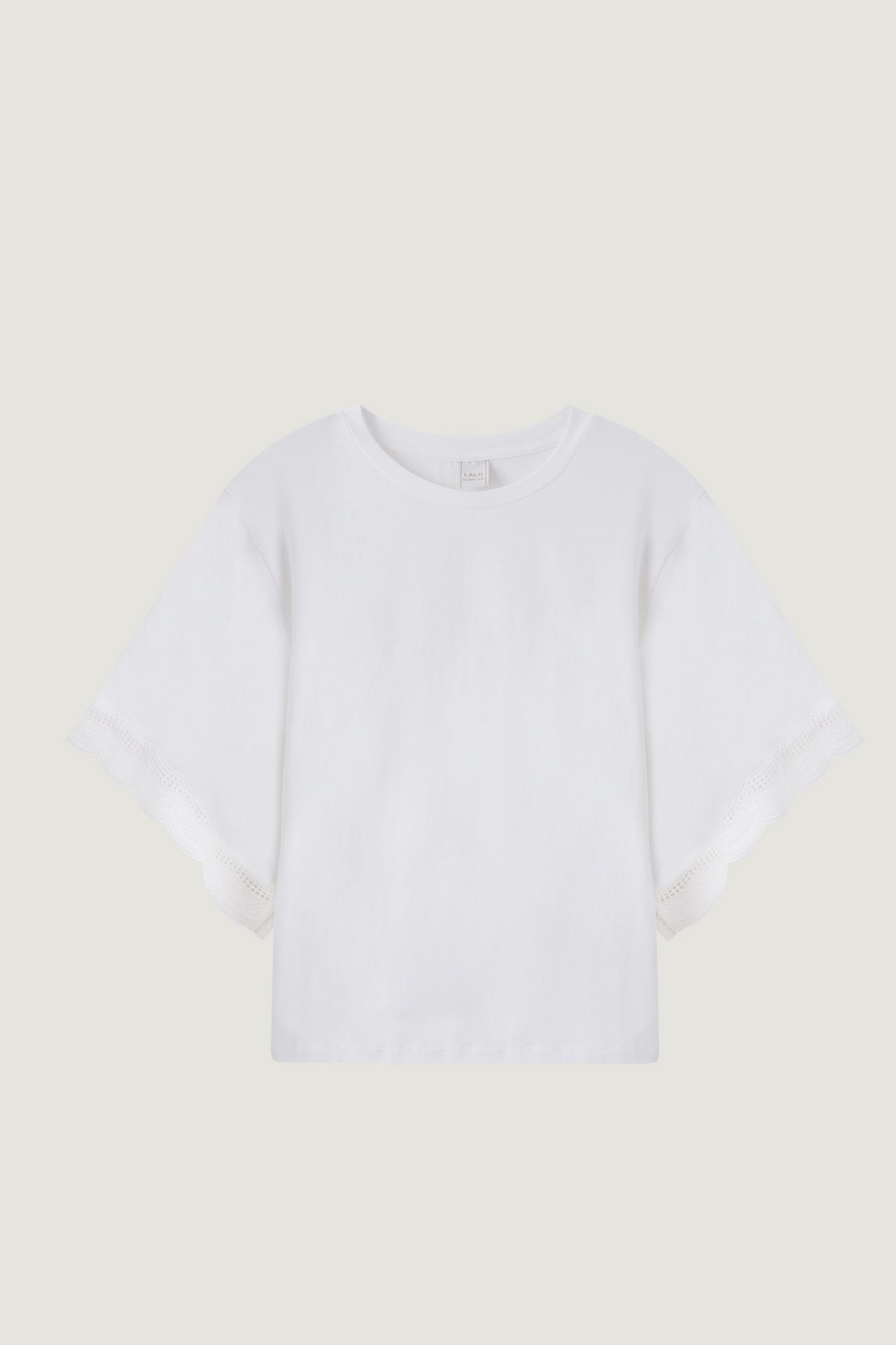 Broderie Sleeves Tee
