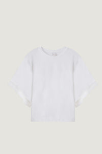 Broderie Sleeves Tee