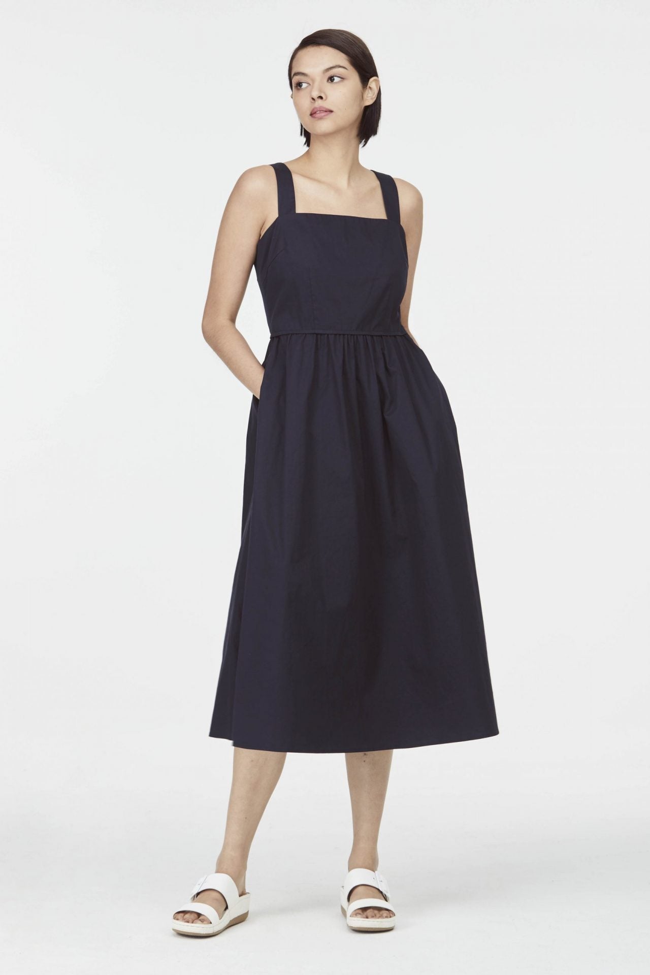 Square Neck Dress