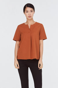 V-Slit Blouse