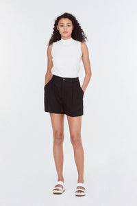 Pleat Flare Shorts