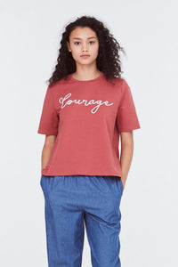 Corded Graphic Tee