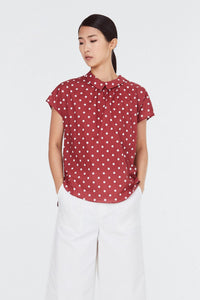 Collared Boxy Top