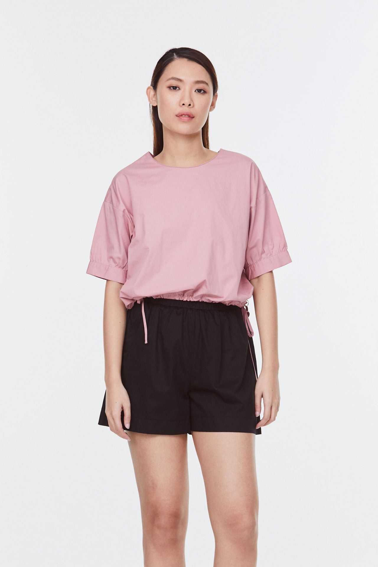 Cuffed Jersey Top