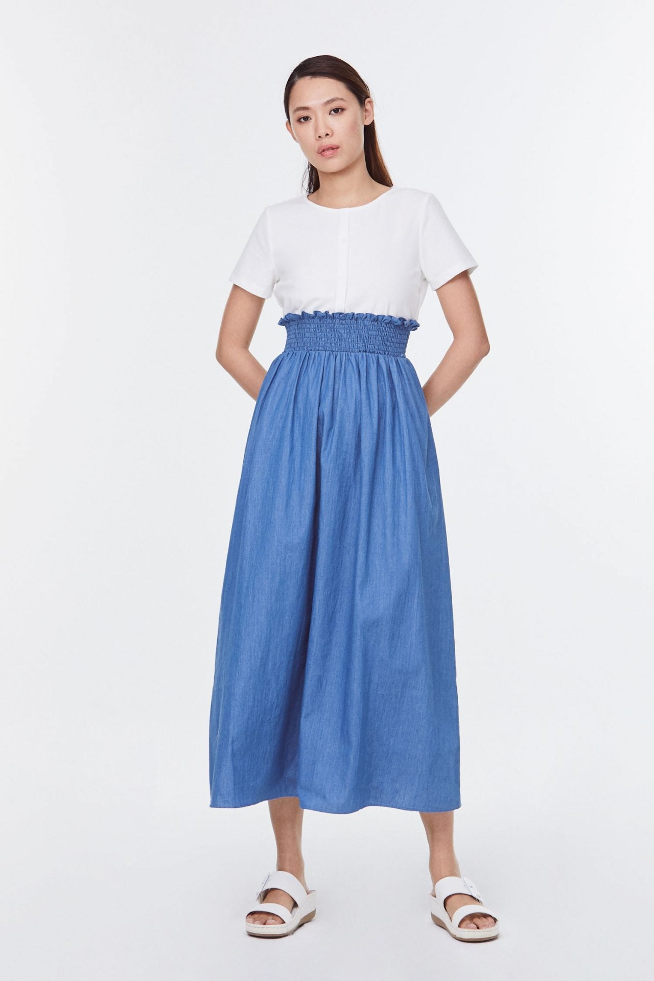 Contrast Dress