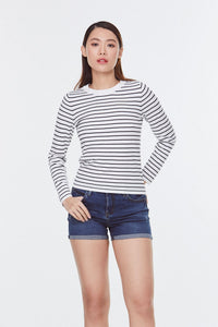 Knitted Stripes Top