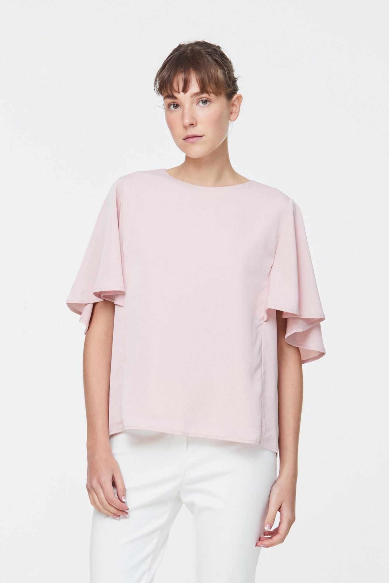 Flare Sleeves Blouse