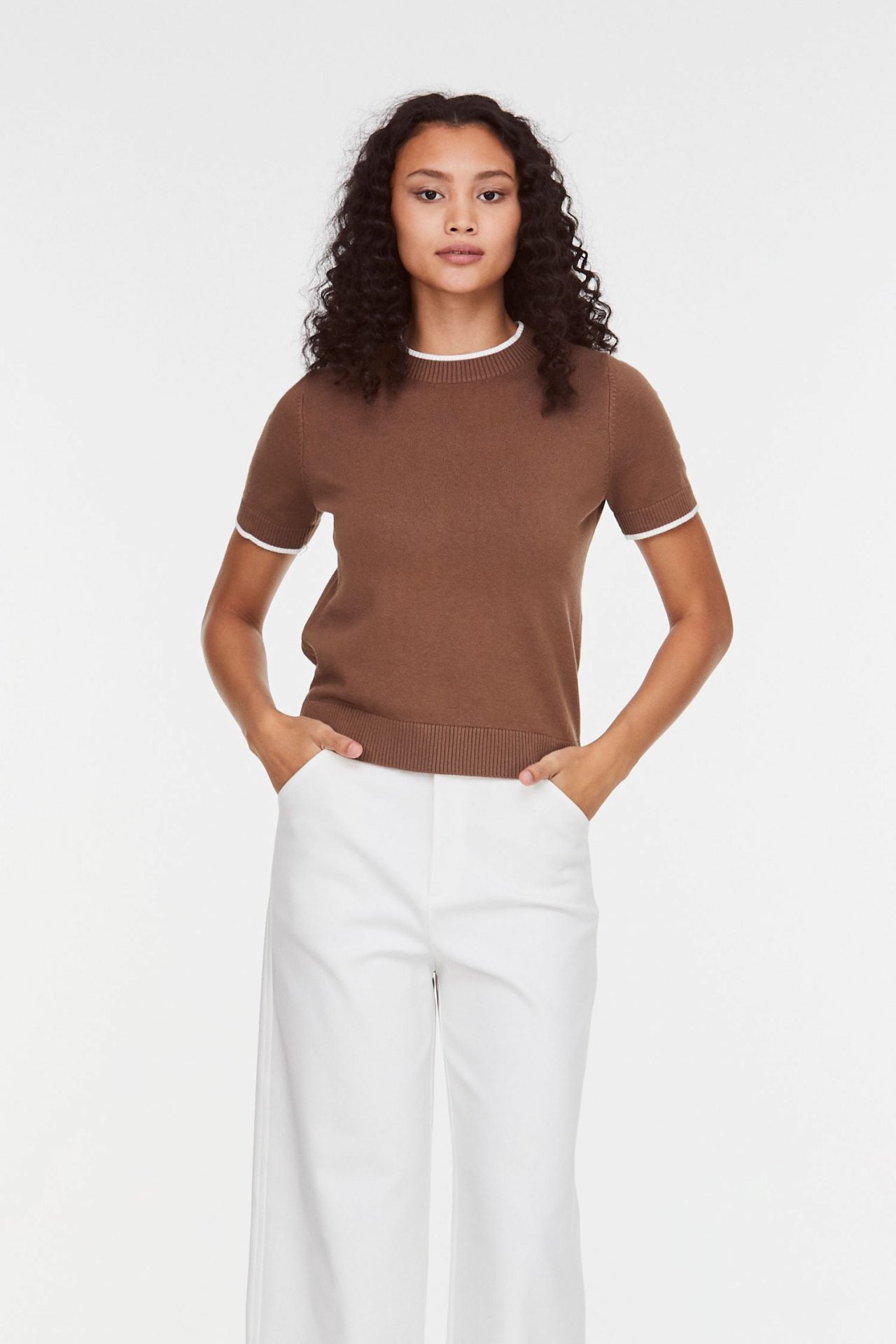 brown