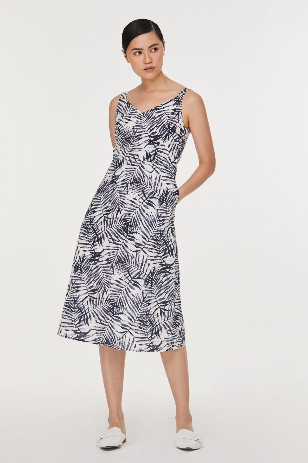 Printed Tank Dress