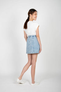 Buttondown Mini Skirt
