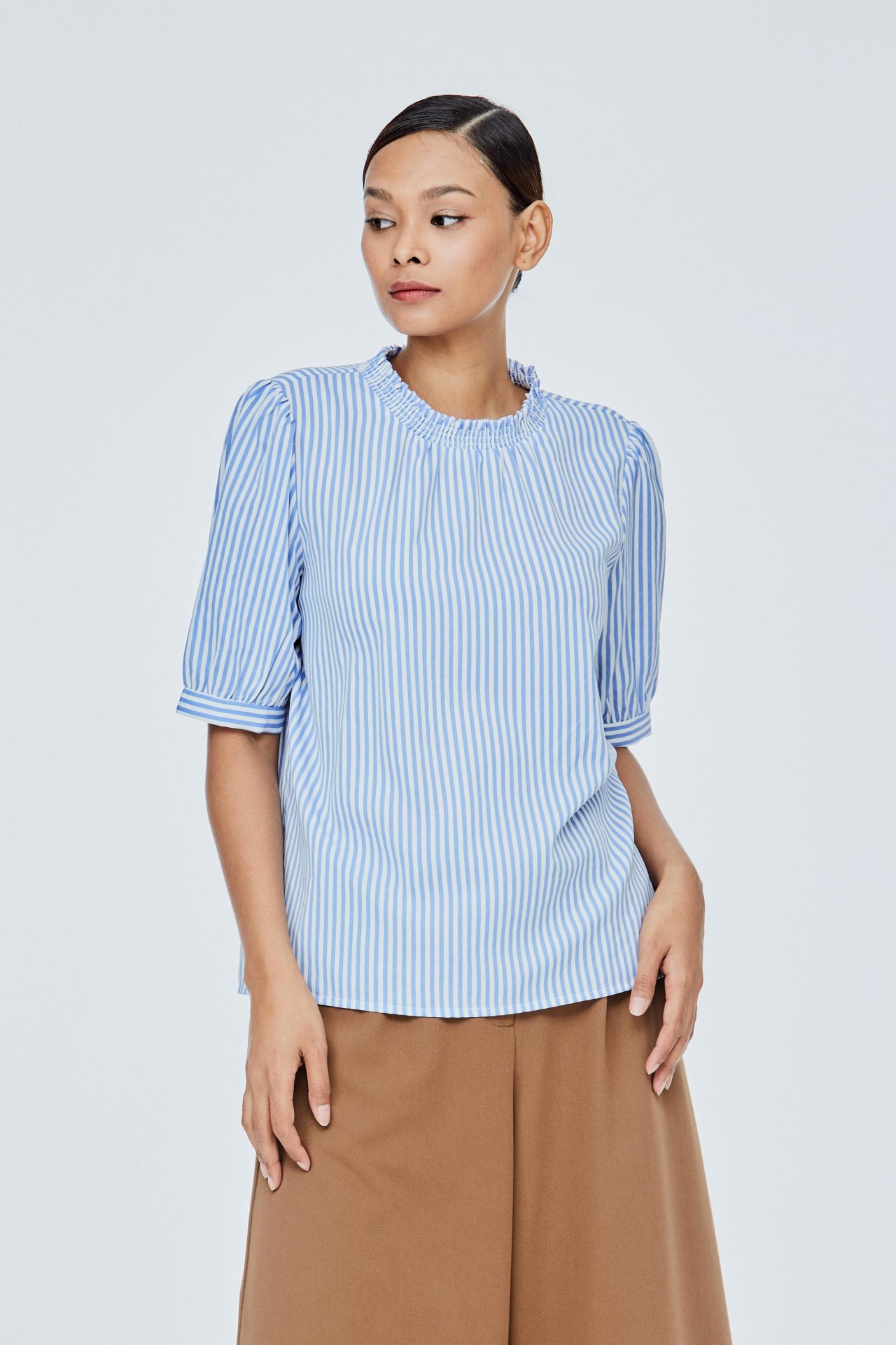 blue stripes